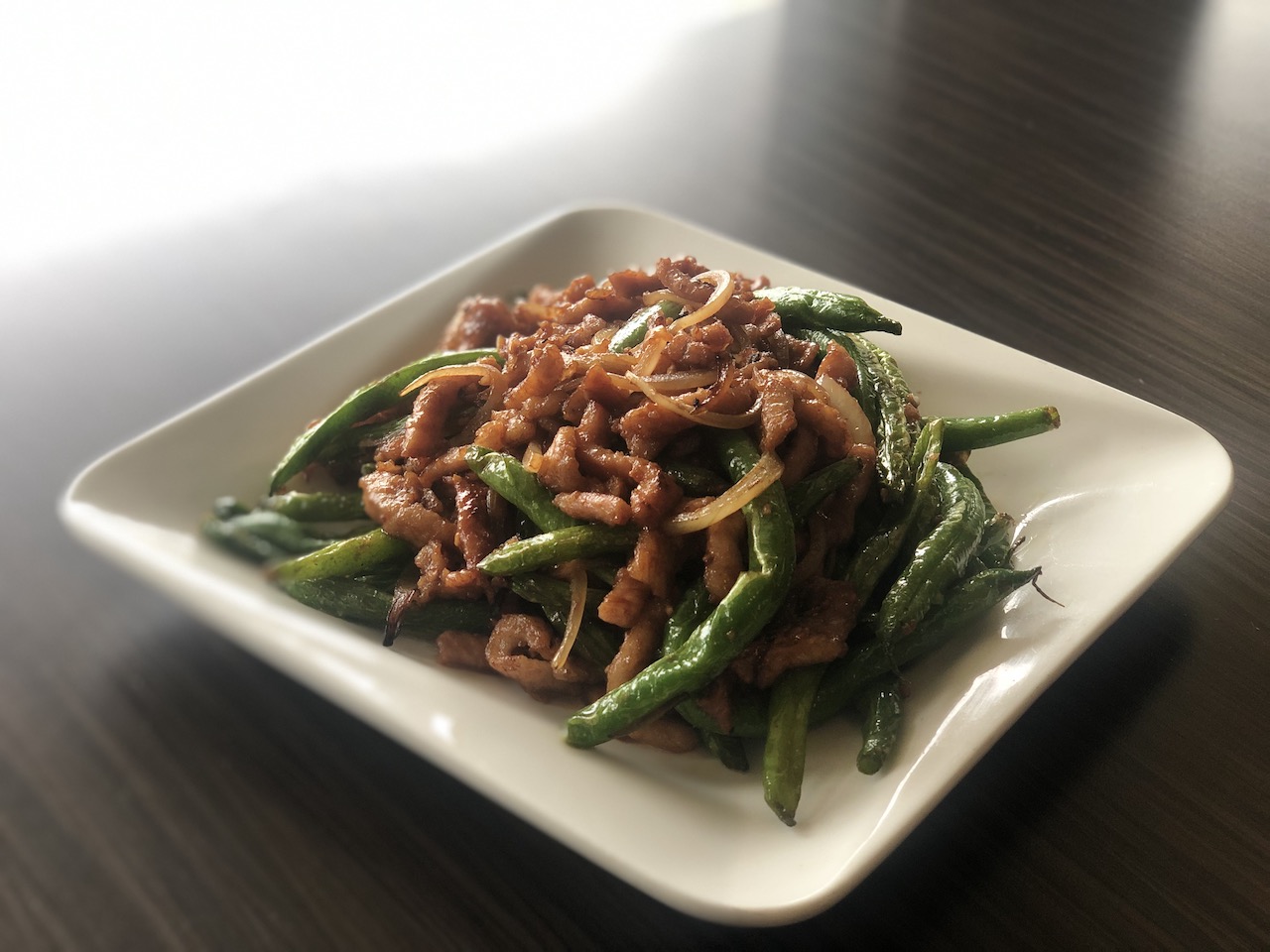Pork with Green Beans