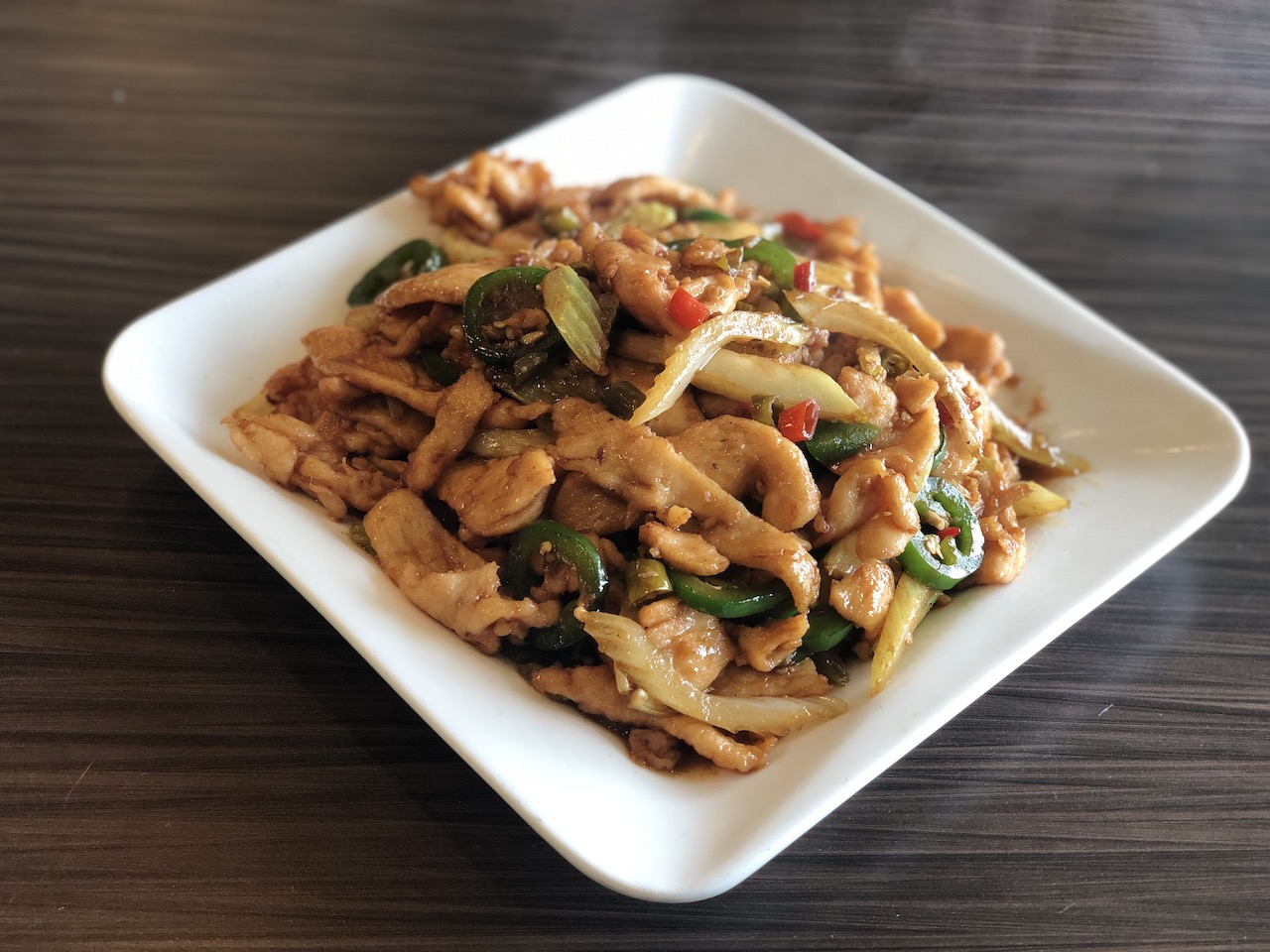 Stir Fried Chicken with Pickled Chili