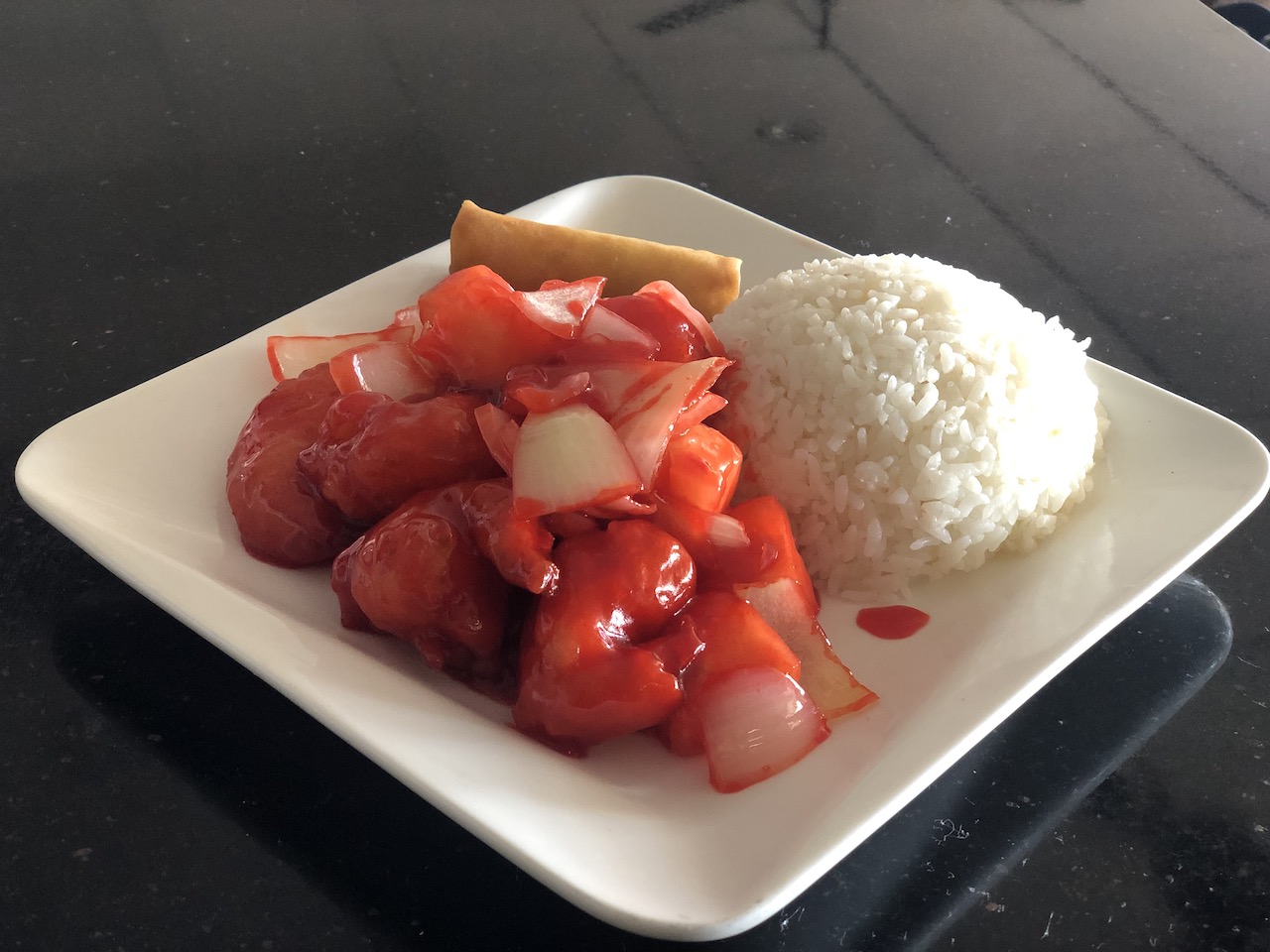 Sweet & Sour Shrimp 甜酸虾(午餐)