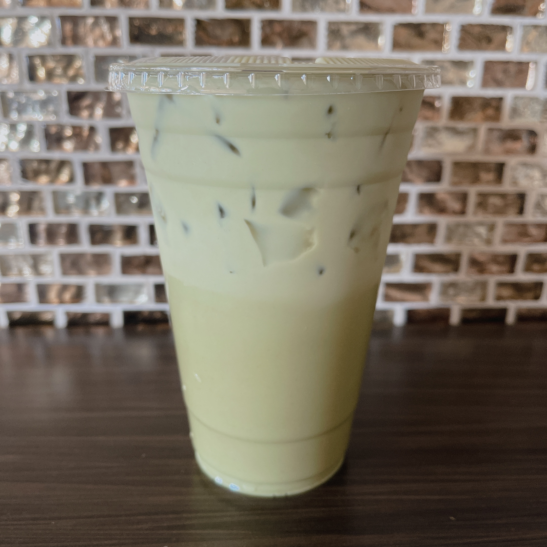 Iced Green Milk Tea