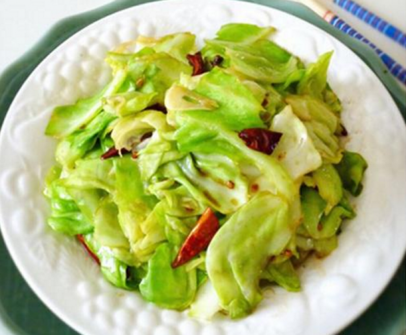 Stir Fried Hand Torn Cabbage 手撕包菜